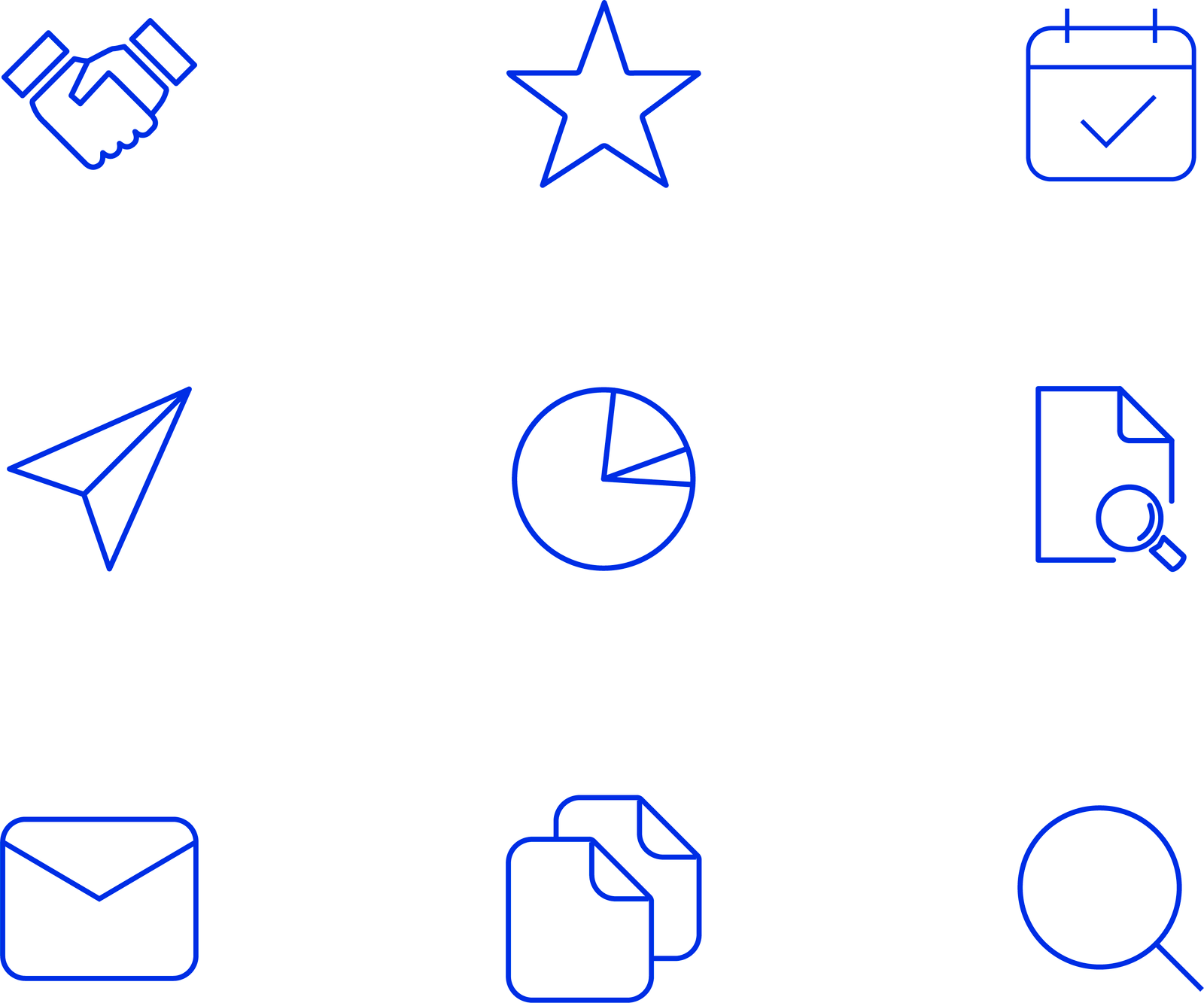 territorio visual - estilo de icones